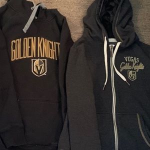 2 for $20!! Vegas Golden knights-one hoodie & one zip-up